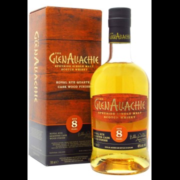 GlenAllachie 8Y Koval Rye Quarter Cask Wood Finish