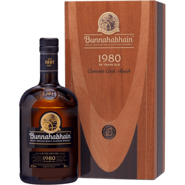 BUNNAHABHAIN 36Y. 1980 CANASTA FINISH