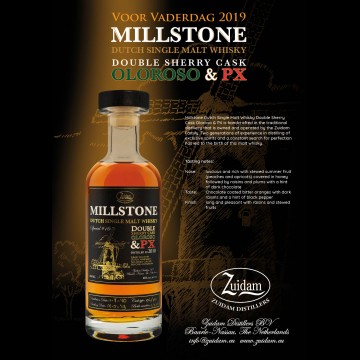 millstone Double Sherry Cask  Ol & PX 2010 Zuidam Distillers