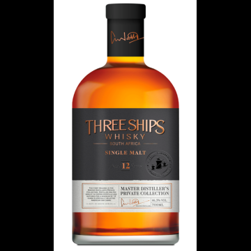 THREE SHIPS 12Y. SOUTH AFRICAN SINGLE MALT