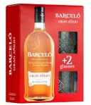 Barcelo gran Anejo + 2 glazen