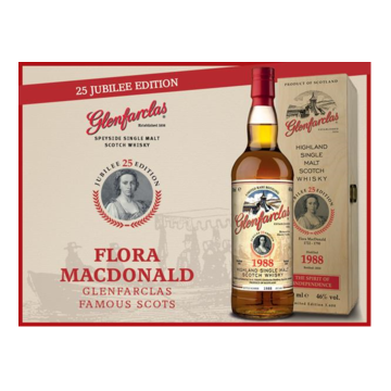 GLENFARCLAS FAMOUS SCOTS FLORA MACDONALD 1988