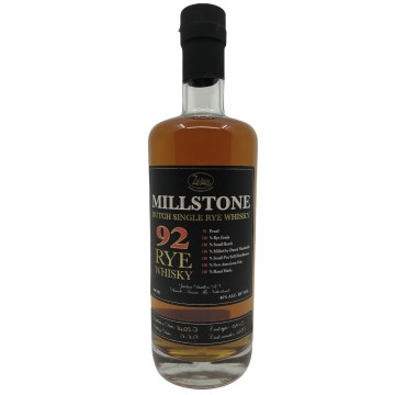Zuidam Millstone 92 Rye Whisky