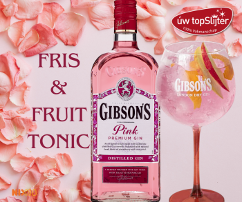 Gibsons Pink Gin - Mixtip - uw topSlijter wk 14