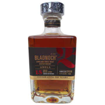 Bladnoch 15 Years Old Adela Lowland Single Malt Whisky