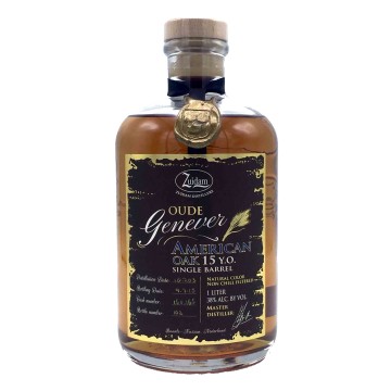 Zuidam Oude Genever American Oak 15yo Single Barrel