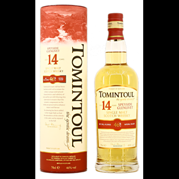 TOMINTOUL 14 YEARS OLD Speyside Single Malt Whisky