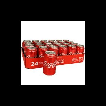 Coca Cola Tray Blikjes 24 x 33cl