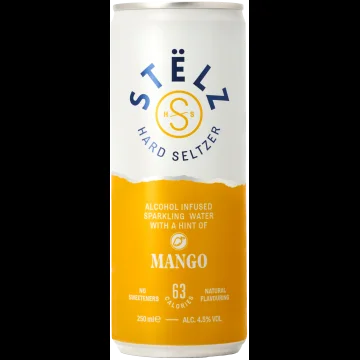 Stëlz Hard Seltzer Mango