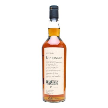 Benrinnes 15 Years Old Speyside Single Maltwhisky