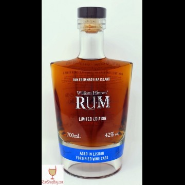William Hinton Rum Aged in Lisbon FORTIFIED Wine Cask