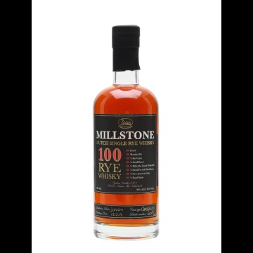 Millstone Dutch Rye 100 Whisy Whisky Zuidam Distillers