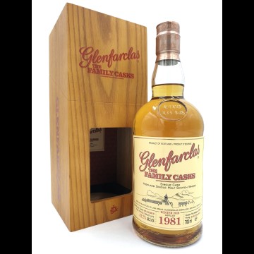 GLENFARCLAS 1981 FAMILY CASK NO. 1085