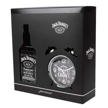 Jack Daniel's Geschenkverpakking met Klok