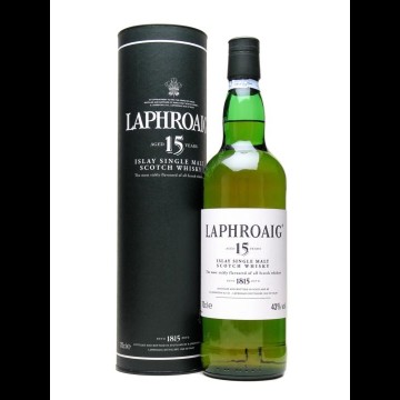 Laphroaig 15 Years Old  Islay Single Malt Scotch Whisky