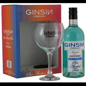 Ginsin 12 Botanics (in geschenkverpakking met glas)