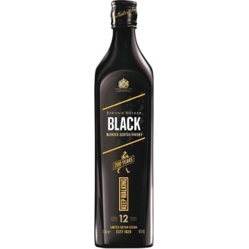 Johnnie Walker 12 Years Old Black Label 200 Anniversary