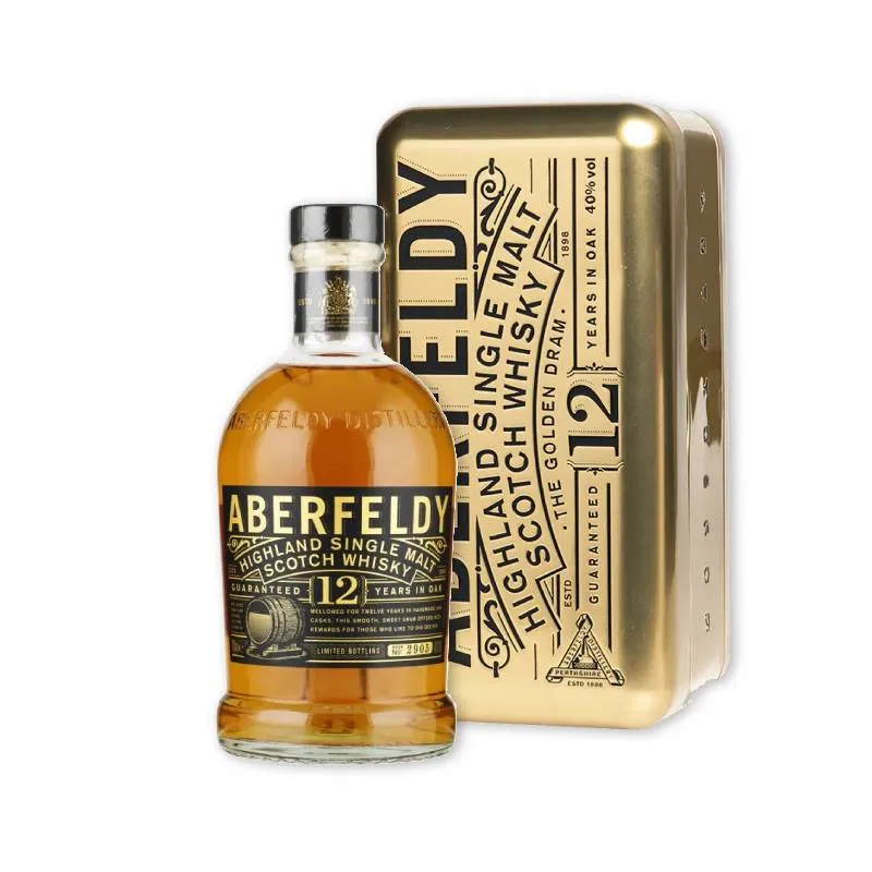 [7640171030524] Aberfeldy 12 jaar gold geschenkverpakking