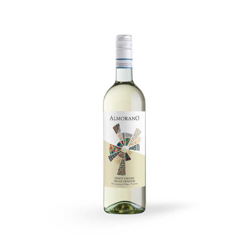 [8005390947432] Almorano Pinot Grigio wit - doos 6