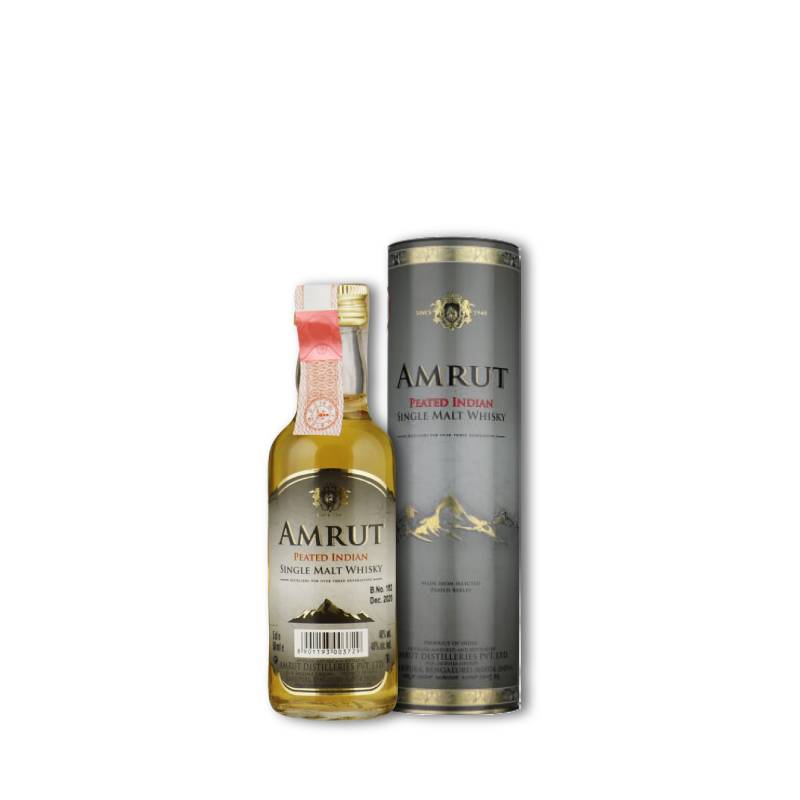 [8901193003729] Amrut peated single malt miniatuur