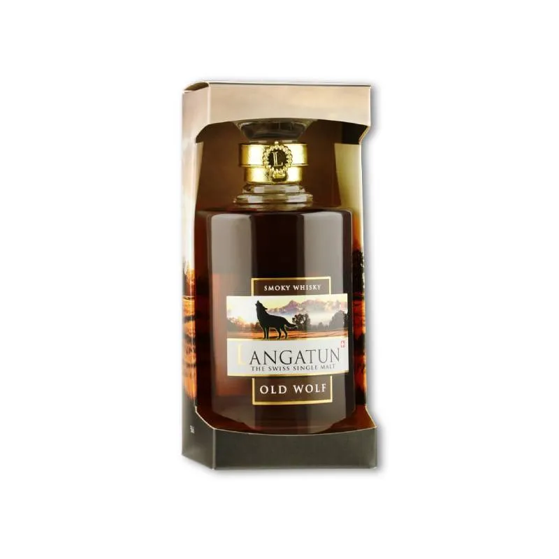 [7640149333008] LANGATUN Old Wolf Single Malt Whisky 0,50 ltr