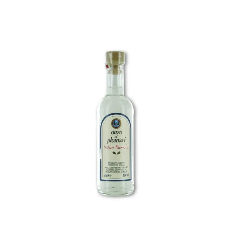 [5202413000515] PLOMARI Ouzo miniatuur 5cl