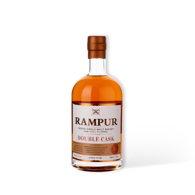 [8902147004052] RAMPUR Double Cask Indian Single Malt Whisky 0,70 ltr