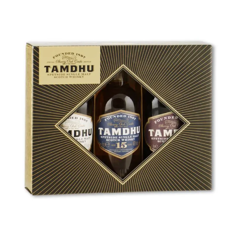 [5010852050653] TAMDHU Speyside Giftpack 3x5cl (12yo/15yo/18yo)